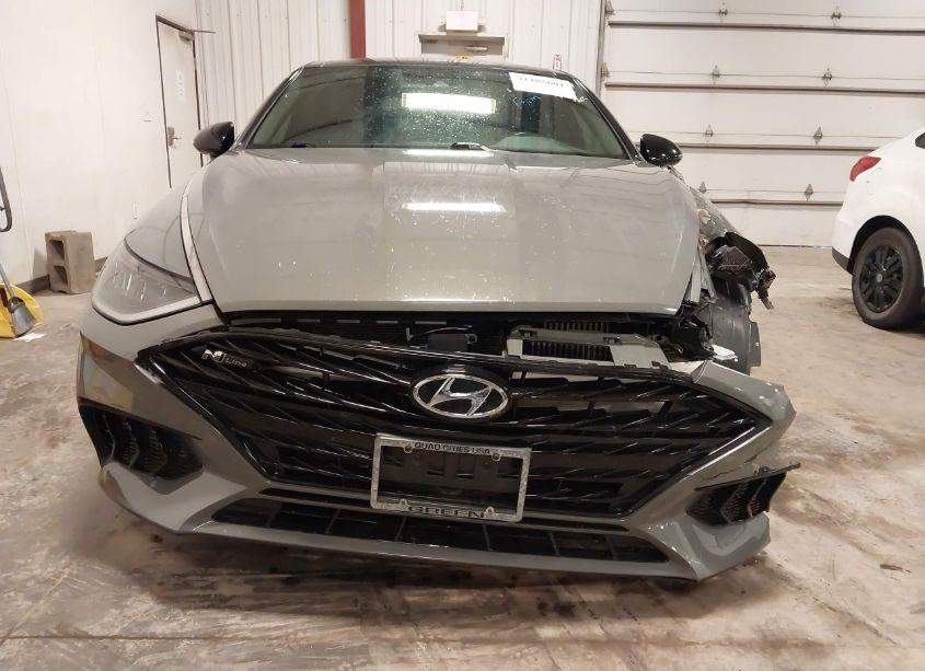 Photo 12 of 2021 Hyundai Sonata N LINE (VIN 5NPEK4JC1MH110760)