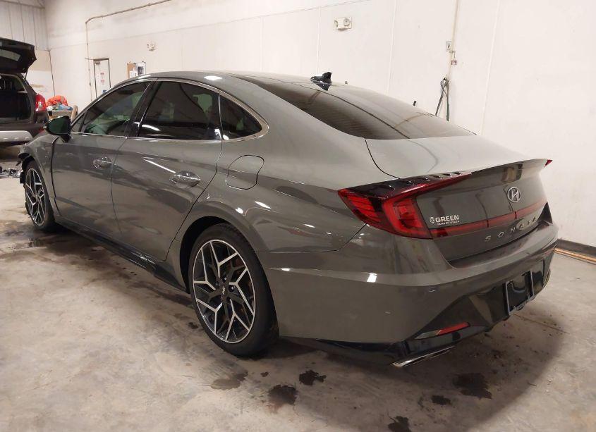 Photo 3 of 2021 Hyundai Sonata N LINE (VIN 5NPEK4JC1MH110760)