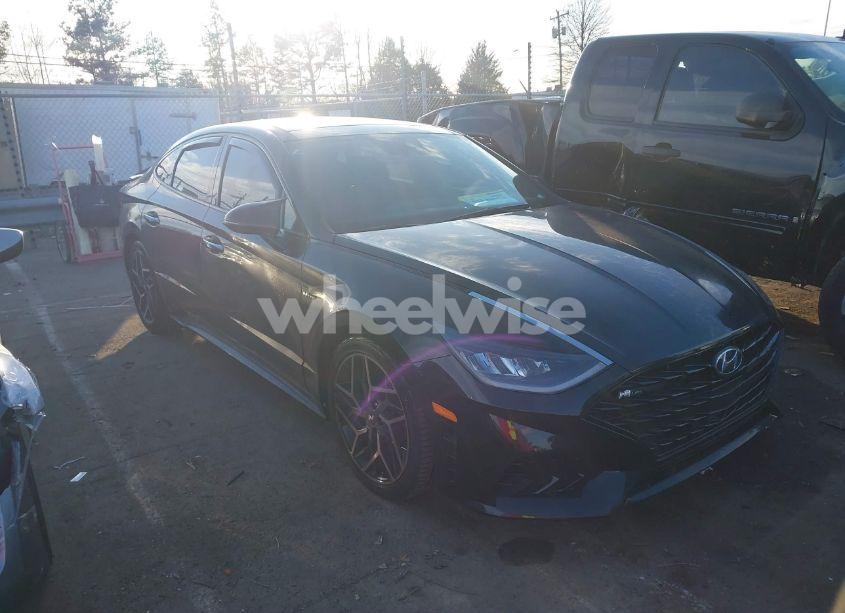 Photo 13 of 2021 Hyundai Sonata N LINE (VIN 5NPEK4JC1MH131737)