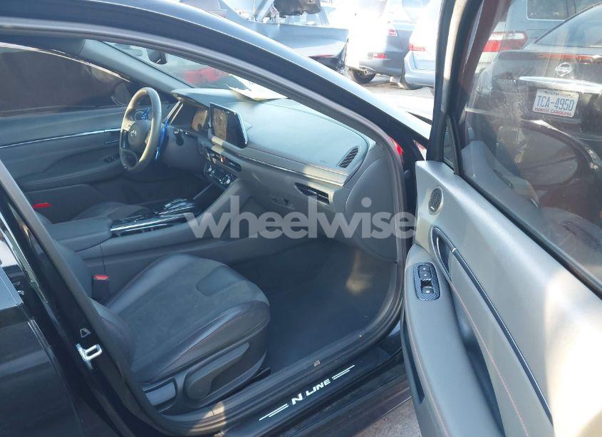 Photo 5 of 2021 Hyundai Sonata N LINE (VIN 5NPEK4JC1MH131737)