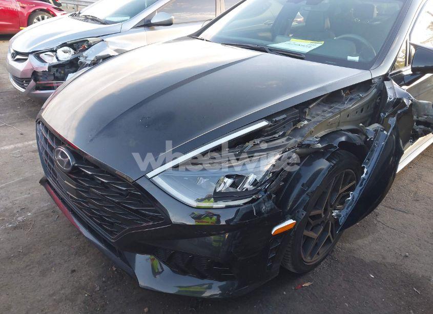 Photo 6 of 2021 Hyundai Sonata N LINE (VIN 5NPEK4JC1MH131737)