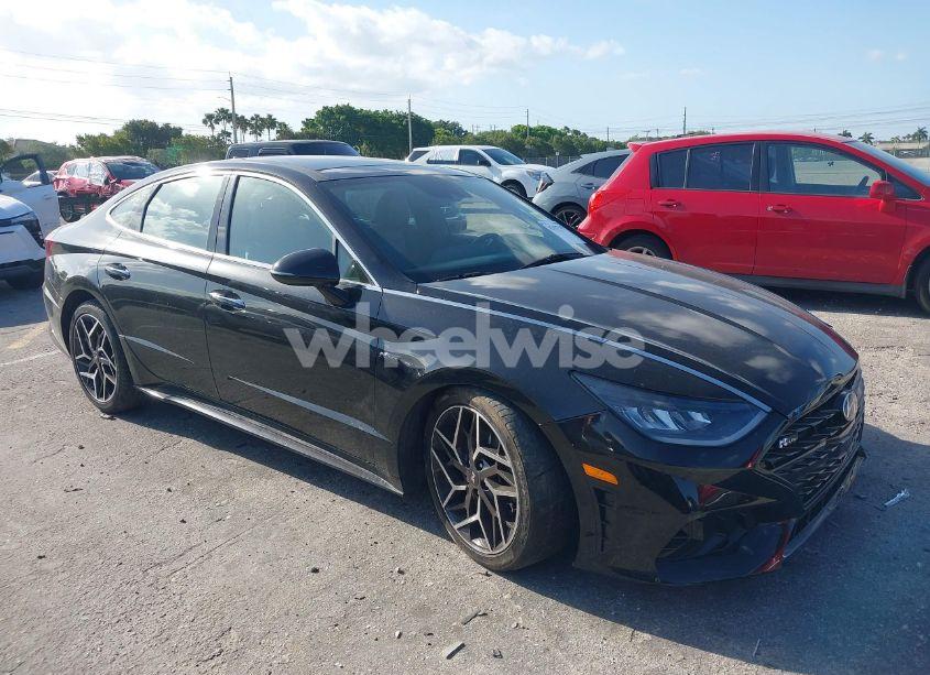 2021 Hyundai Sonata N LINE (VIN 5NPEK4JC2MH108693) main photo