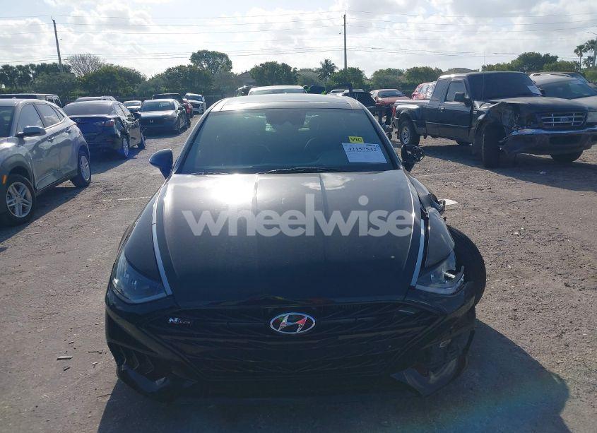 Photo 12 of 2021 Hyundai Sonata N LINE (VIN 5NPEK4JC2MH108693)