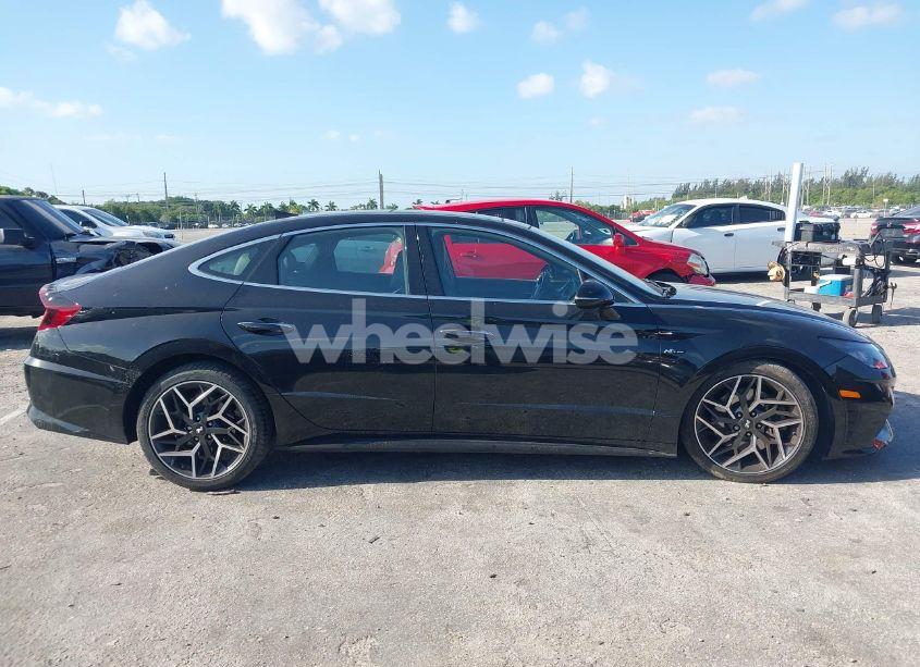 Photo 13 of 2021 Hyundai Sonata N LINE (VIN 5NPEK4JC2MH108693)