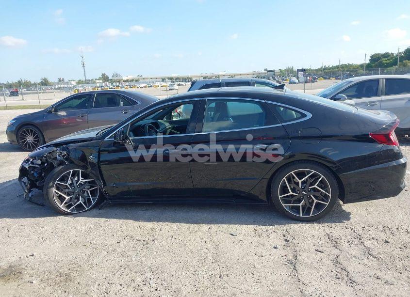 Photo 14 of 2021 Hyundai Sonata N LINE (VIN 5NPEK4JC2MH108693)