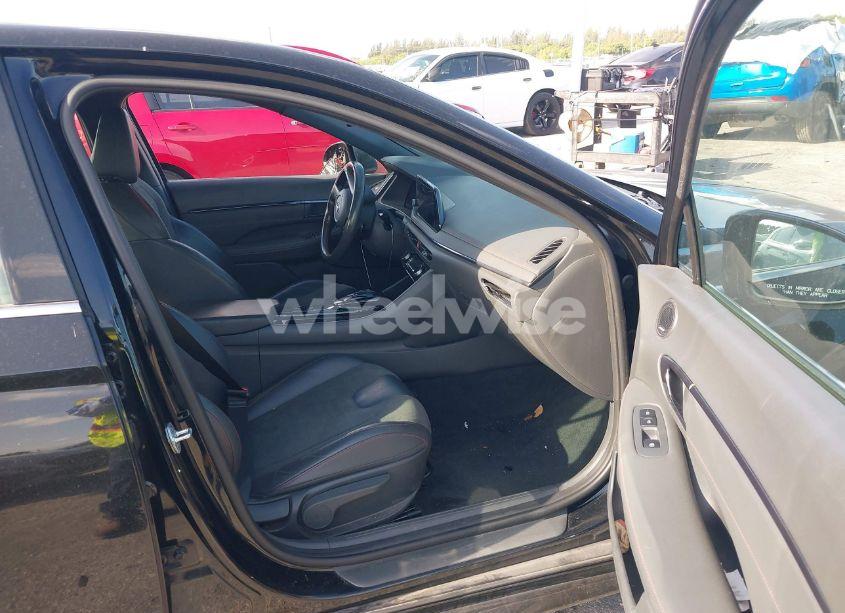 Photo 5 of 2021 Hyundai Sonata N LINE (VIN 5NPEK4JC2MH108693)