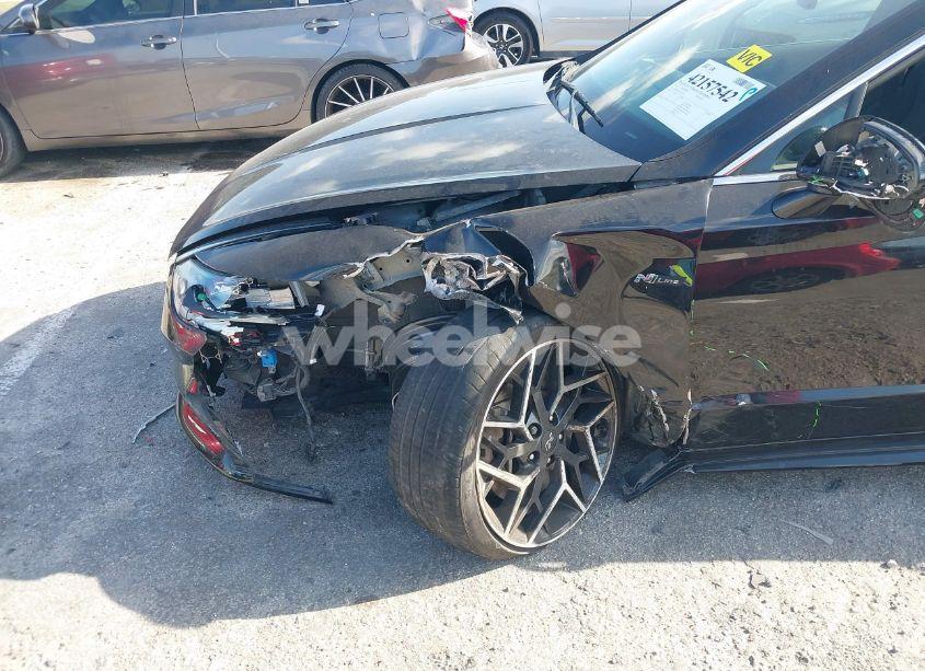 Photo 6 of 2021 Hyundai Sonata N LINE (VIN 5NPEK4JC2MH108693)