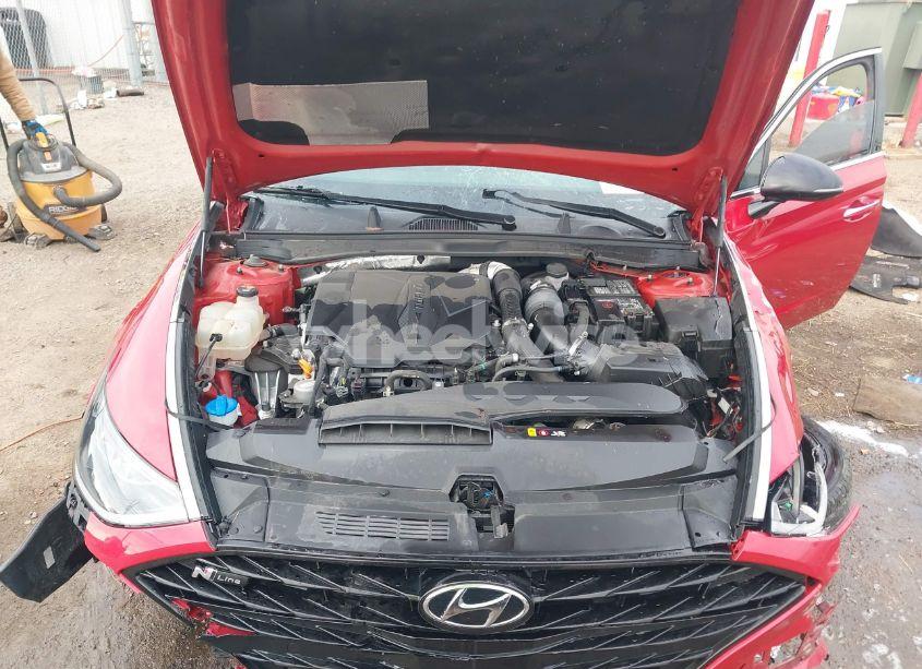 Photo 10 of 2021 Hyundai Sonata N LINE (VIN 5NPEK4JC3MH108198)
