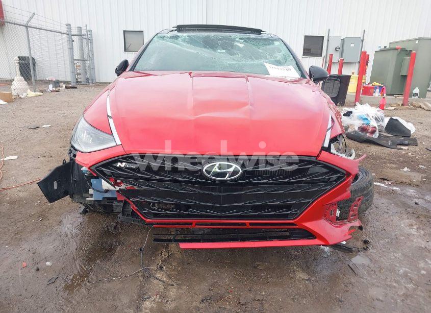 Photo 6 of 2021 Hyundai Sonata N LINE (VIN 5NPEK4JC3MH108198)