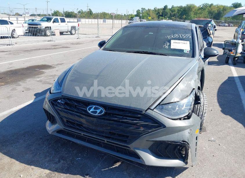 Photo 12 of 2021 Hyundai Sonata N LINE (VIN 5NPEK4JC4MH129061)