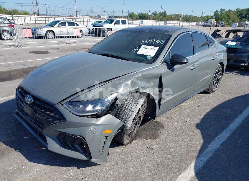 Photo 2 of 2021 Hyundai Sonata N LINE (VIN 5NPEK4JC4MH129061)