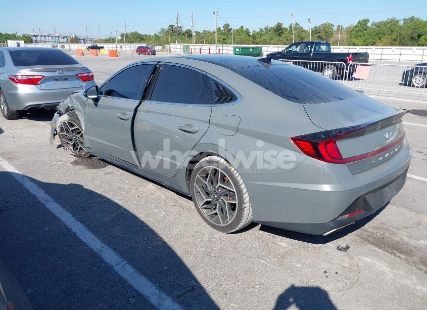 Photo 3 of 2021 Hyundai Sonata N LINE (VIN 5NPEK4JC4MH129061)