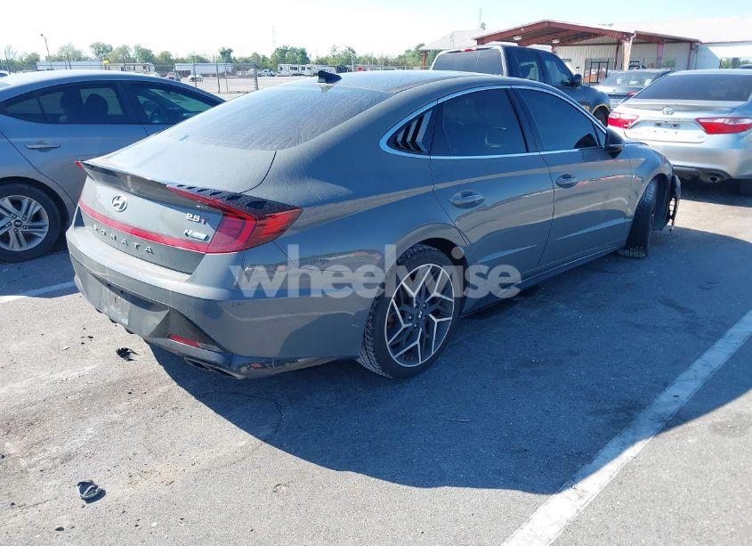 Photo 4 of 2021 Hyundai Sonata N LINE (VIN 5NPEK4JC4MH129061)