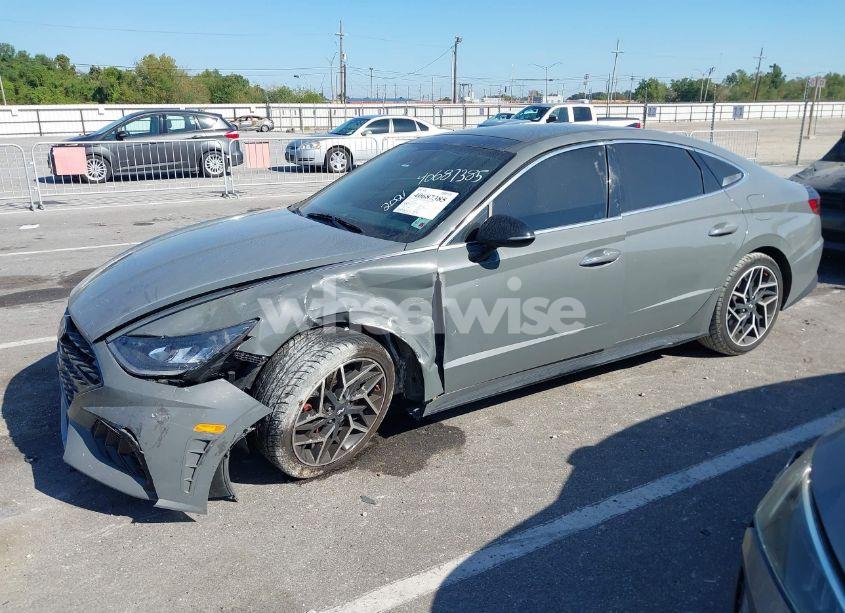 Photo 6 of 2021 Hyundai Sonata N LINE (VIN 5NPEK4JC4MH129061)