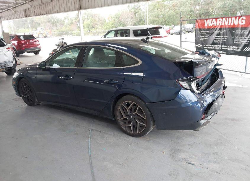 Photo 3 of 2021 Hyundai Sonata N LINE (VIN 5NPEK4JC4MH131439)