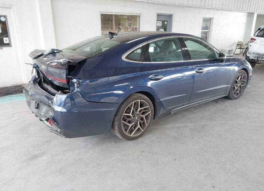 Photo 4 of 2021 Hyundai Sonata N LINE (VIN 5NPEK4JC4MH131439)