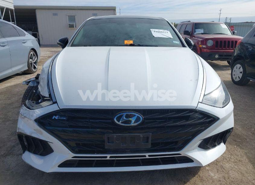 Photo 12 of 2021 Hyundai Sonata N LINE (VIN 5NPEK4JC5MH128470)