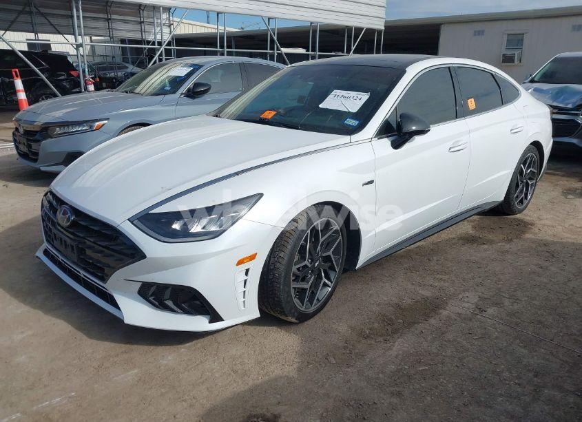 Photo 2 of 2021 Hyundai Sonata N LINE (VIN 5NPEK4JC5MH128470)