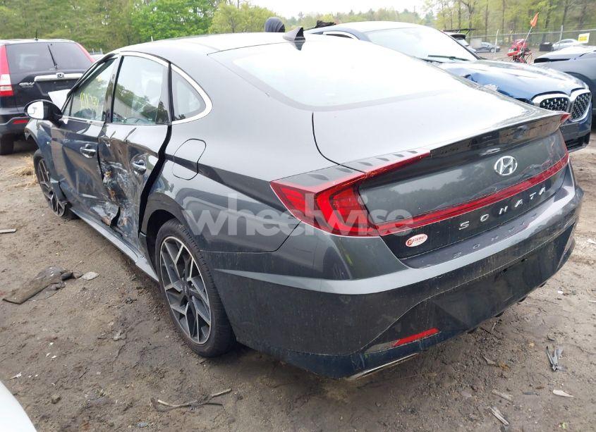 Photo 3 of 2022 Hyundai Sonata N LINE (VIN 5NPEK4JC5NH140992)