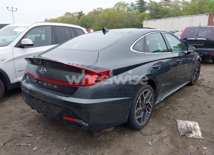 Photo 4 of 2022 Hyundai Sonata N LINE (VIN 5NPEK4JC5NH140992)