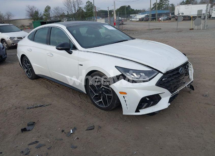 2021 Hyundai Sonata N LINE (VIN 5NPEK4JC6MH110611) main photo