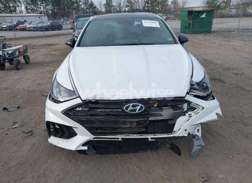 Photo 12 of 2021 Hyundai Sonata N LINE (VIN 5NPEK4JC6MH110611)