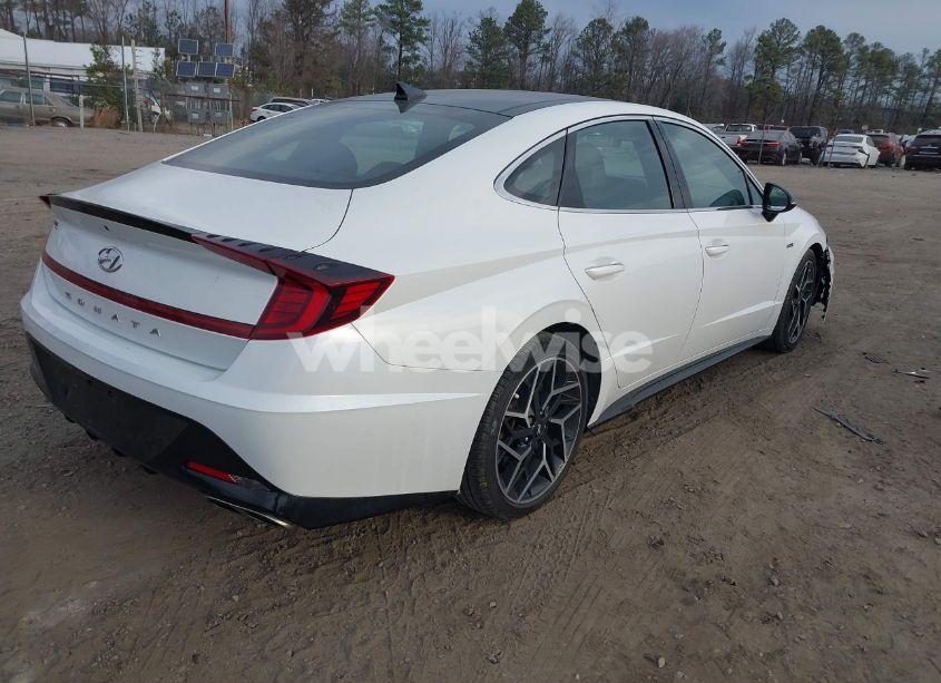 Photo 4 of 2021 Hyundai Sonata N LINE (VIN 5NPEK4JC6MH110611)