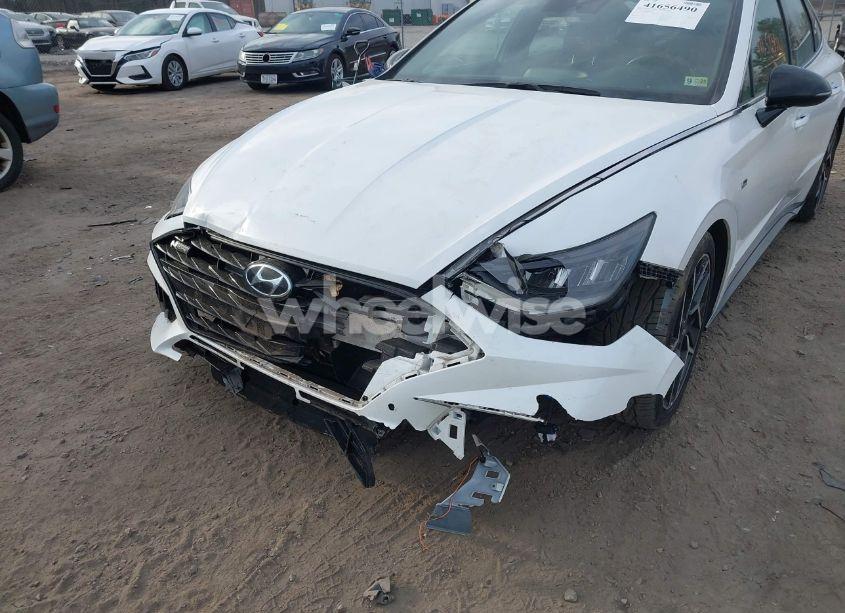 Photo 6 of 2021 Hyundai Sonata N LINE (VIN 5NPEK4JC6MH110611)