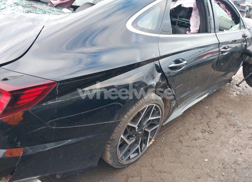 Photo 15 of 2021 Hyundai Sonata N LINE (VIN 5NPEK4JC6MH122516)