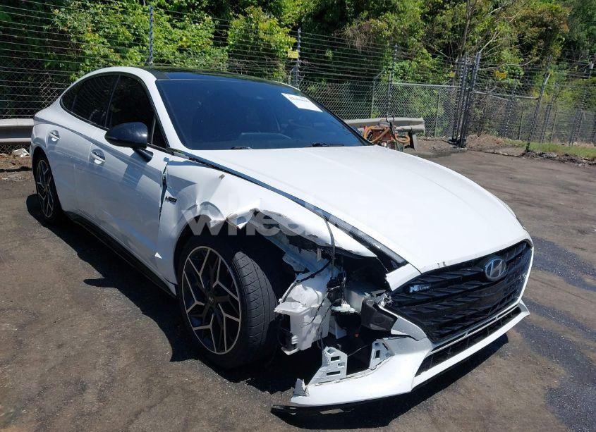2021 Hyundai Sonata N LINE (VIN 5NPEK4JC6MH125688) main photo