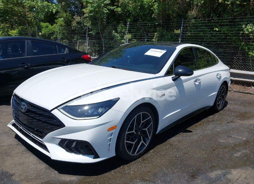 Photo 2 of 2021 Hyundai Sonata N LINE (VIN 5NPEK4JC6MH125688)
