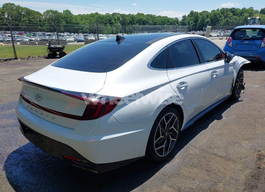 Photo 4 of 2021 Hyundai Sonata N LINE (VIN 5NPEK4JC6MH125688)