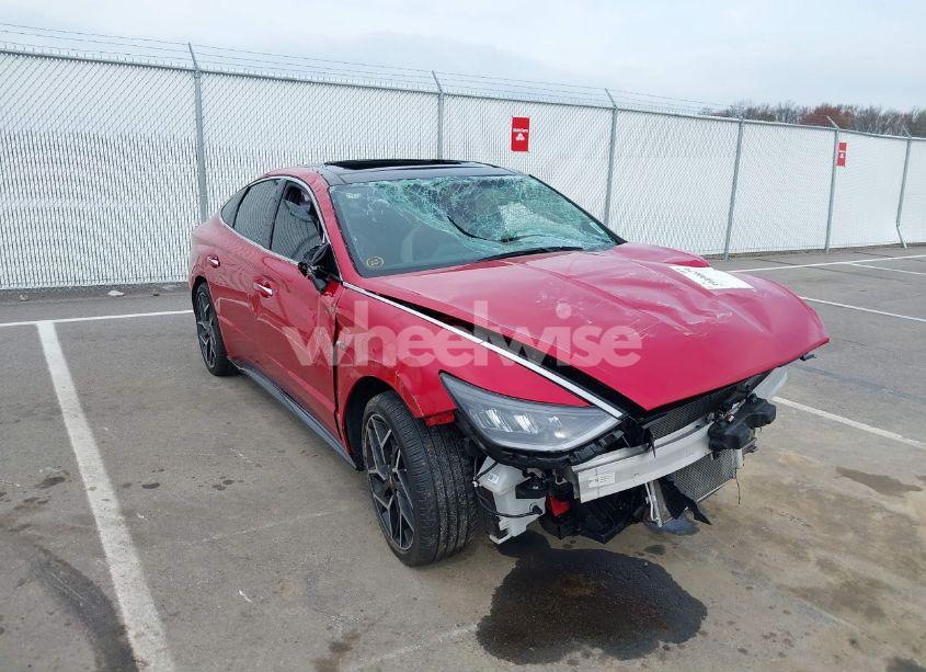 2021 Hyundai Sonata N LINE (VIN 5NPEK4JC7MH122301) main photo