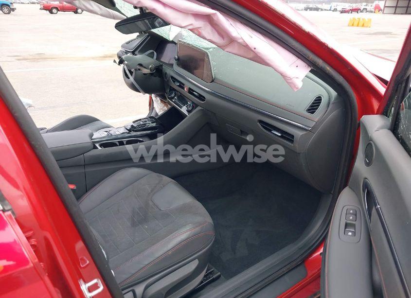 Photo 5 of 2021 Hyundai Sonata N LINE (VIN 5NPEK4JC7MH122301)