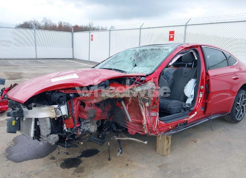 Photo 6 of 2021 Hyundai Sonata N LINE (VIN 5NPEK4JC7MH122301)