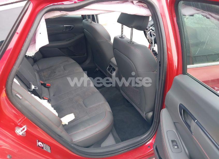 Photo 8 of 2021 Hyundai Sonata N LINE (VIN 5NPEK4JC7MH122301)