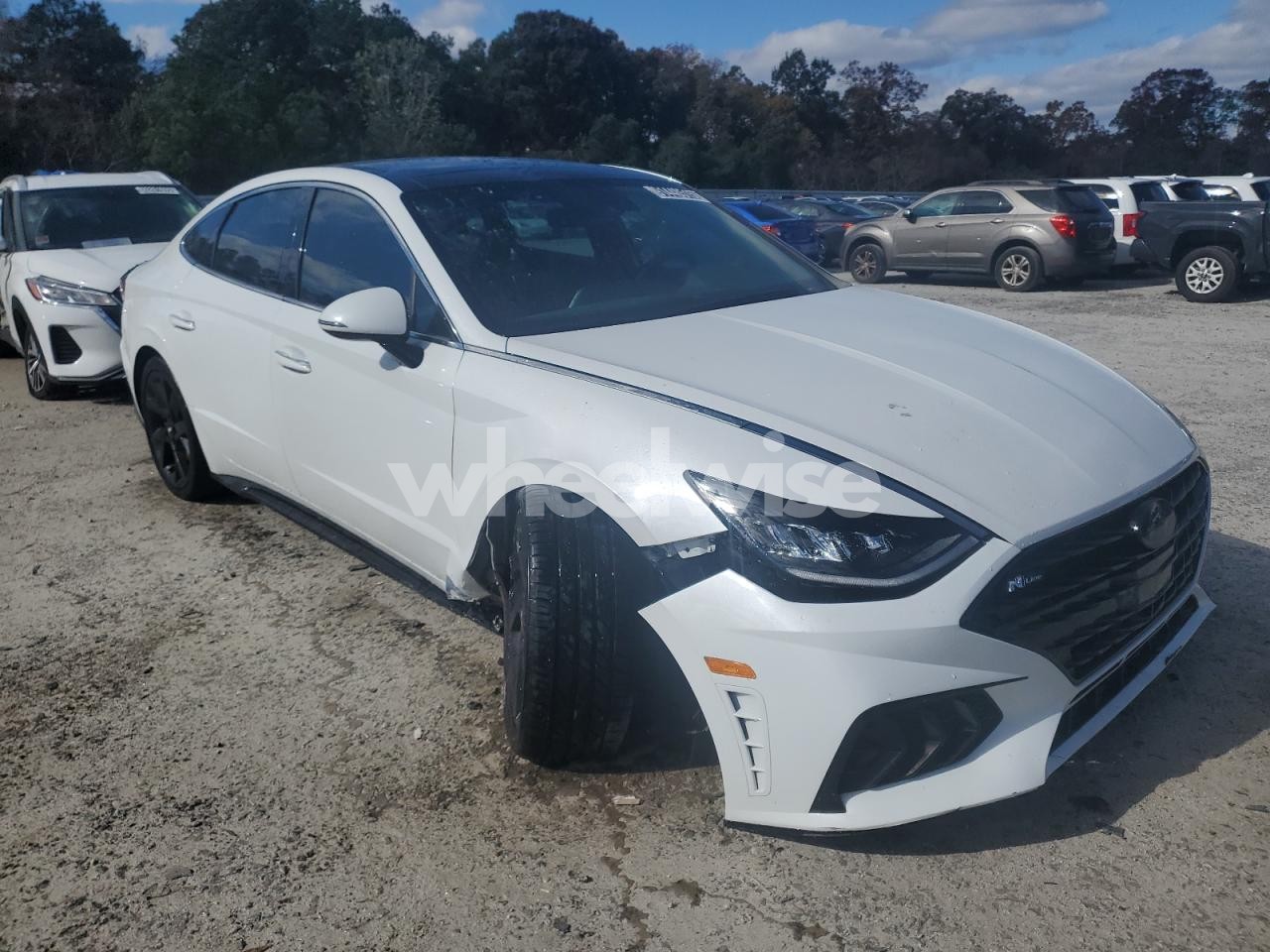Photo 4 of 2022 HYUNDAI SONATA N LINE (VIN 5NPEK4JC7NH147488)