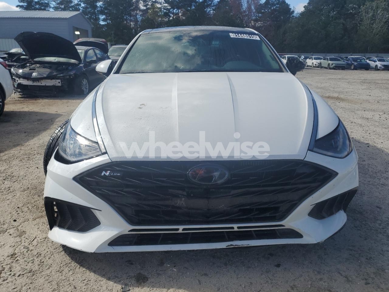 Photo 5 of 2022 HYUNDAI SONATA N LINE (VIN 5NPEK4JC7NH147488)
