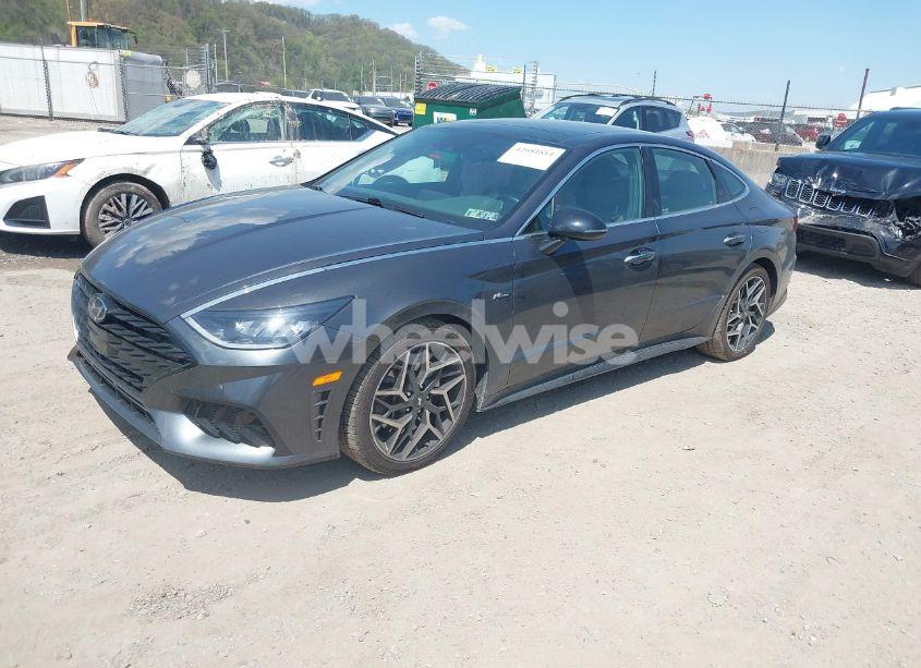 Photo 2 of 2022 Hyundai Sonata N LINE (VIN 5NPEK4JC7NH149497)