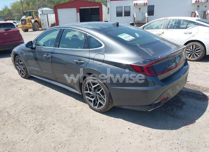 Photo 3 of 2022 Hyundai Sonata N LINE (VIN 5NPEK4JC7NH149497)
