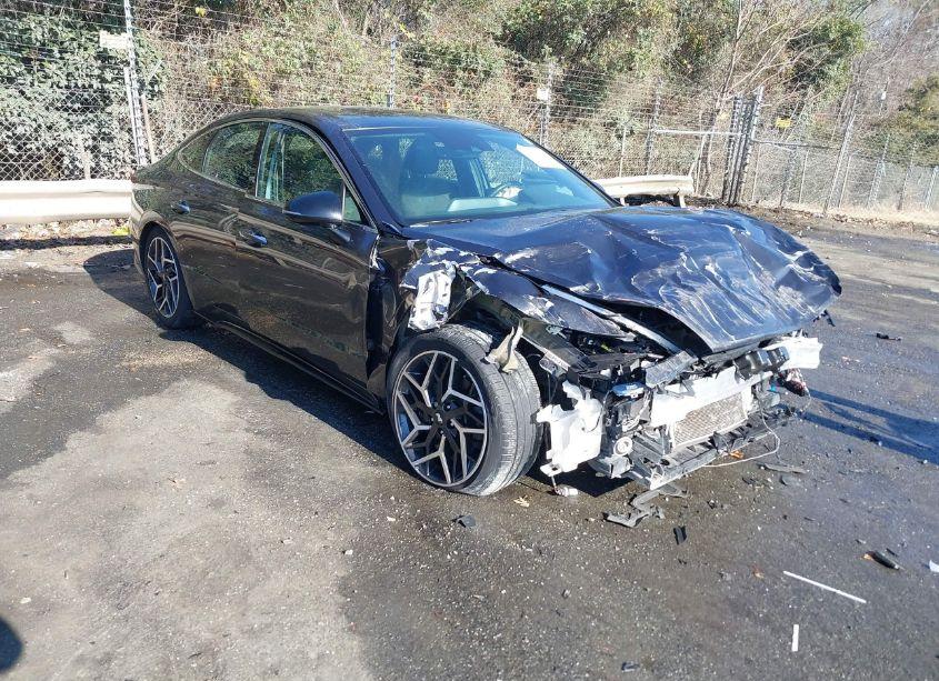 2021 Hyundai Sonata N LINE (VIN 5NPEK4JC8MH130147) main photo