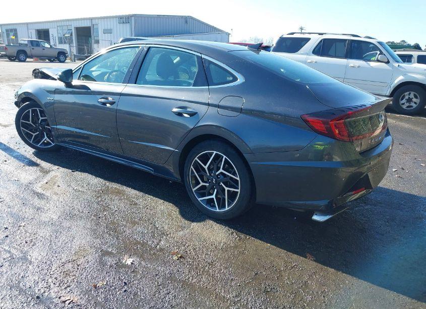 Photo 3 of 2021 Hyundai Sonata N LINE (VIN 5NPEK4JC8MH130147)
