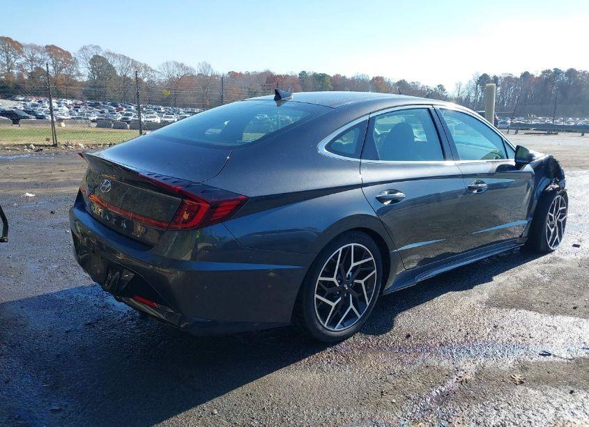 Photo 4 of 2021 Hyundai Sonata N LINE (VIN 5NPEK4JC8MH130147)