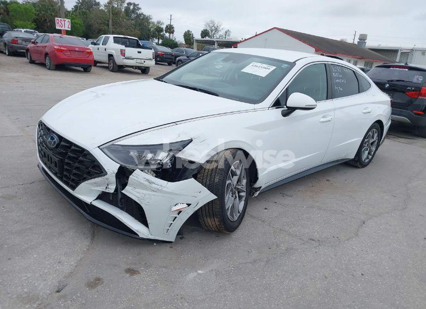 Photo 2 of 2021 Hyundai Sonata SEL (VIN 5NPEL4JA2MH068207)