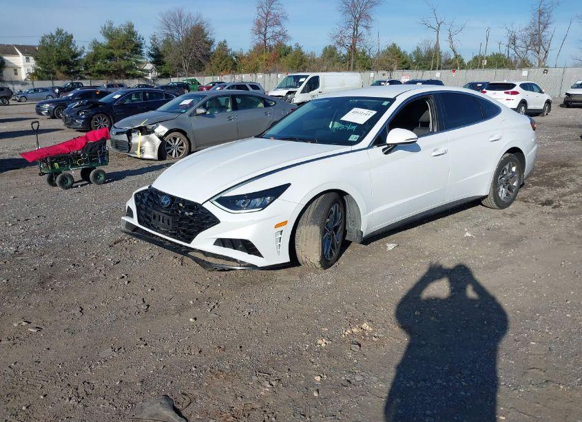 Photo 2 of 2021 Hyundai Sonata SEL (VIN 5NPEL4JA3MH085825)