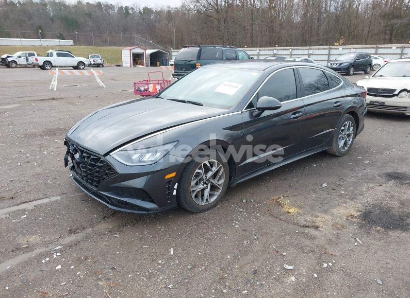 Photo 2 of 2021 Hyundai Sonata SEL (VIN 5NPEL4JA4MH116578)