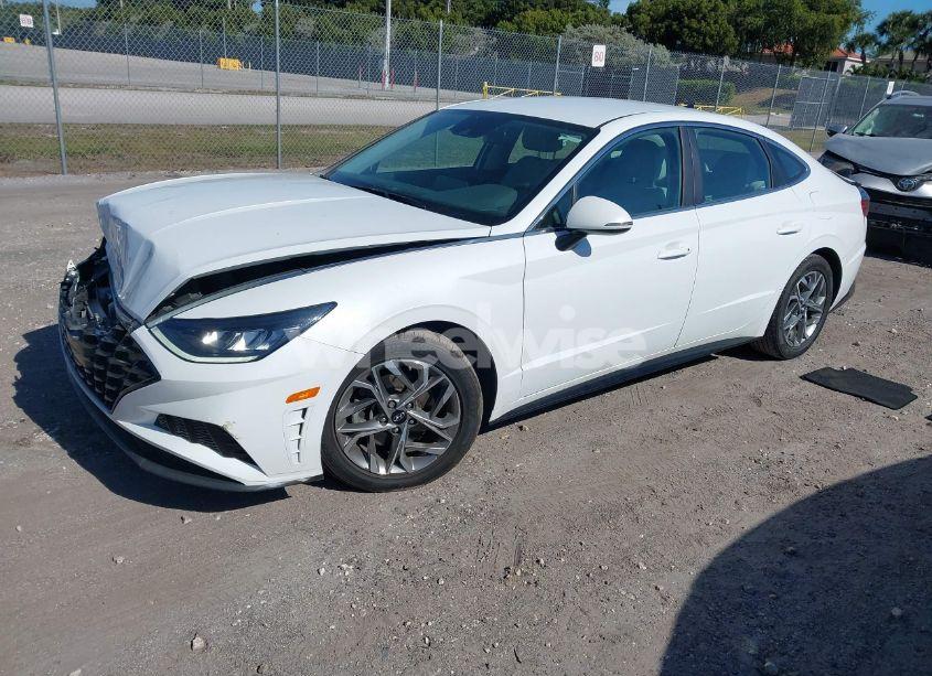 Photo 2 of 2021 Hyundai Sonata SEL (VIN 5NPEL4JA7MH120656)