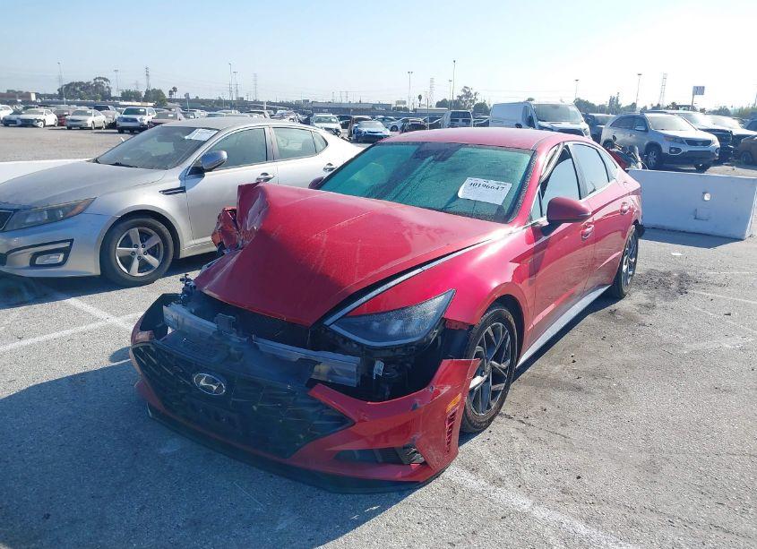 Photo 2 of 2021 Hyundai Sonata SEL (VIN 5NPEL4JA9MH072190)
