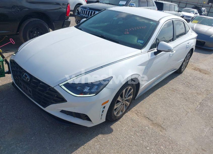 Photo 2 of 2021 Hyundai Sonata SEL (VIN 5NPEL4JA9MH094139)