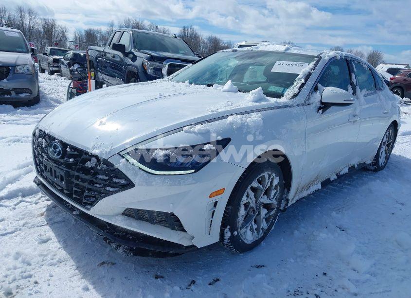 Photo 2 of 2021 Hyundai Sonata SEL (VIN 5NPEL4JAXMH092383)